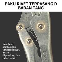 Gambar ISKU Tang Buaya 7/10 Inch 225mm Tang Jepit Locking Plier Vice Grip Bahan Kuat - 7 inch dari ISKU Official Shop_NEW Kota Administrasi Jakarta Utara 5 Tokopedia