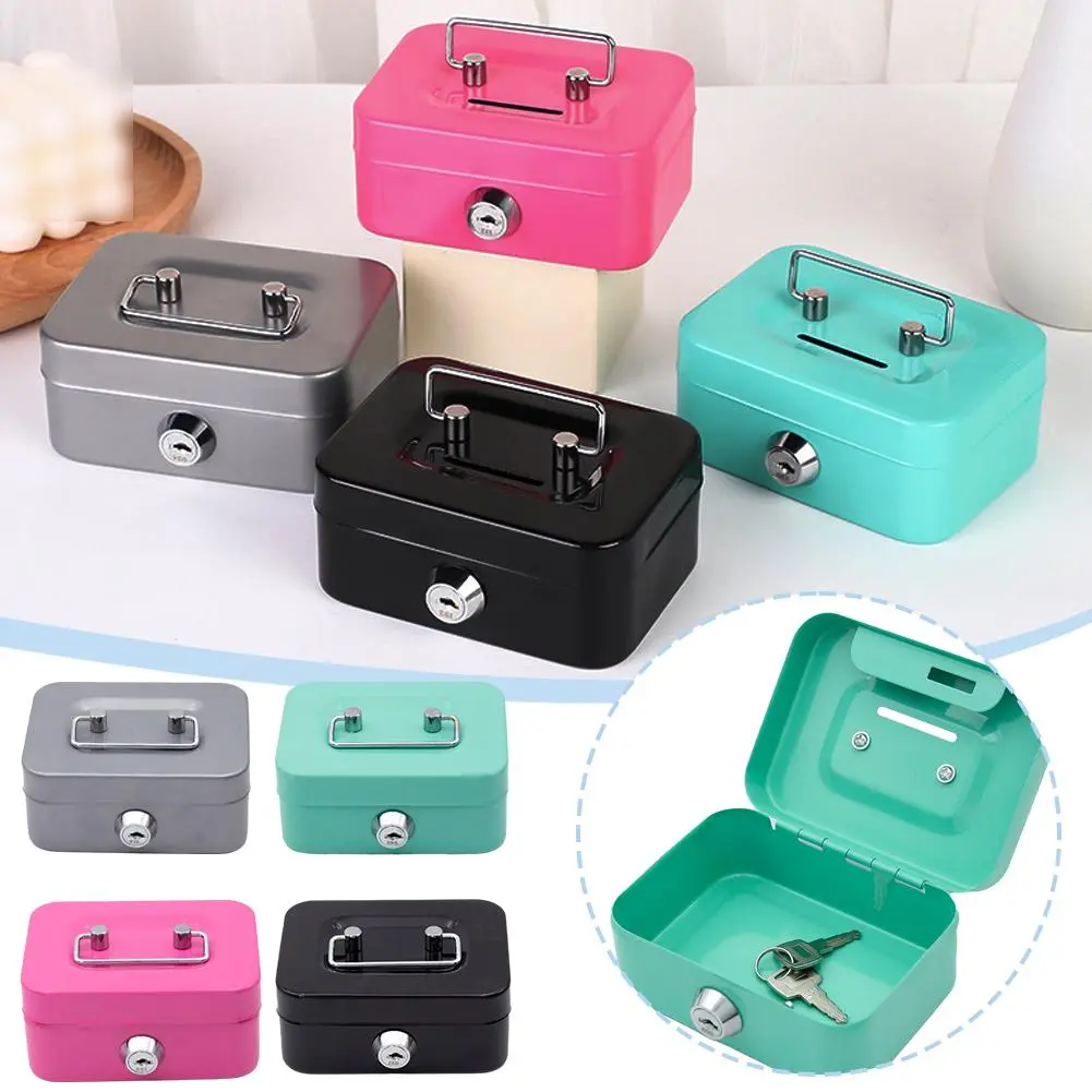 Hộp Đựng Tiền Lẻ Cầm Tay Thiết Kế Sáng Tạo, Tiền Lẻ Nhỏ Có Chìa Khóa, F0T9