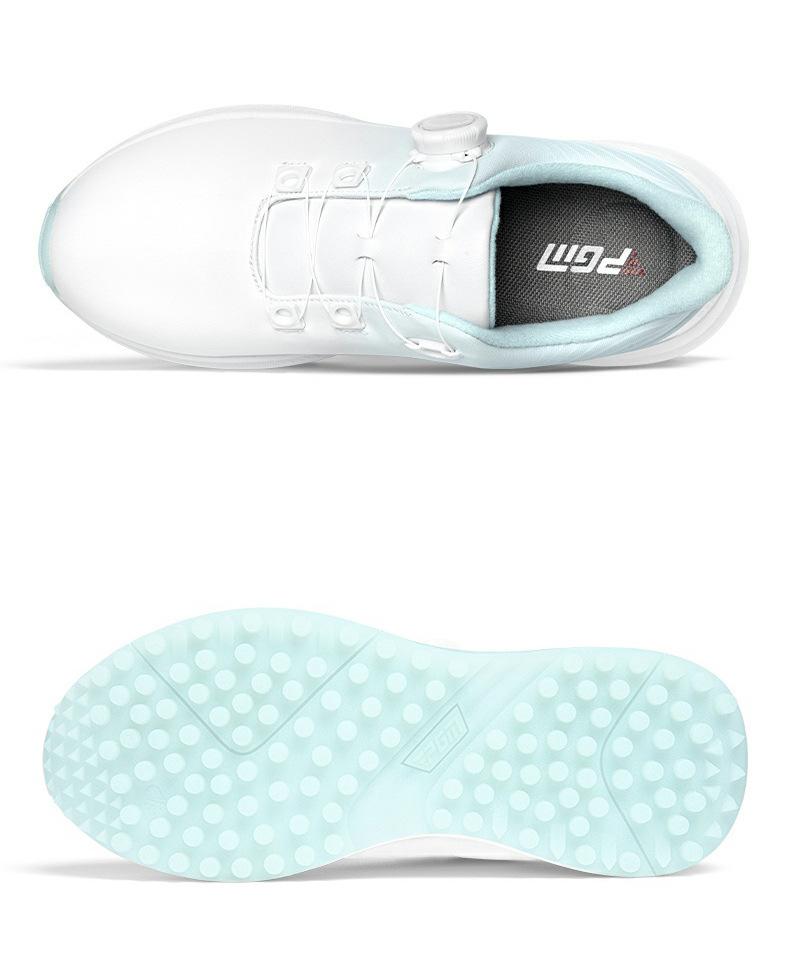 Product Introduction of [PGM] Golf Shoe Summer Women's Shoes Waterproof Knob Women's Sports Shoes Non-Slip Shock-Absorbing Lightweight Nail-Free Shoes Xz363 26