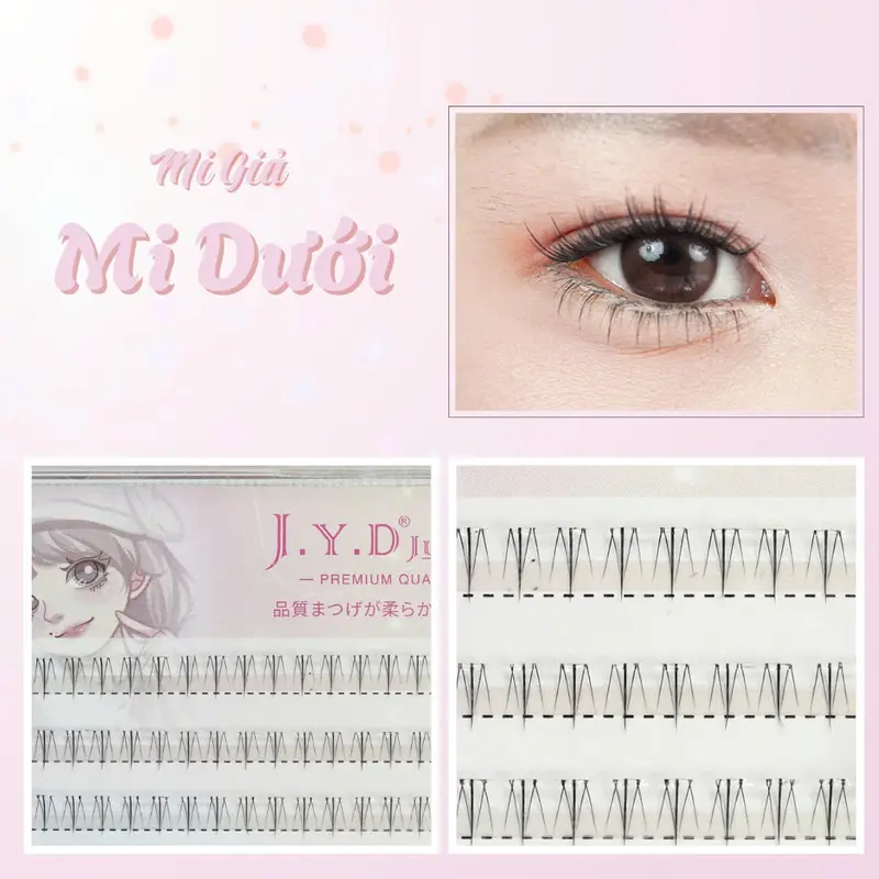 Mi Giả  -  Mi Dưới JYD  -  Sẳn keo tiện lợi 2