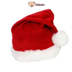 Topi natal santa claus anak dan dewasa warna merah christmas vibe topi kembaran sekeluarga untuk momen natal-istana boneka