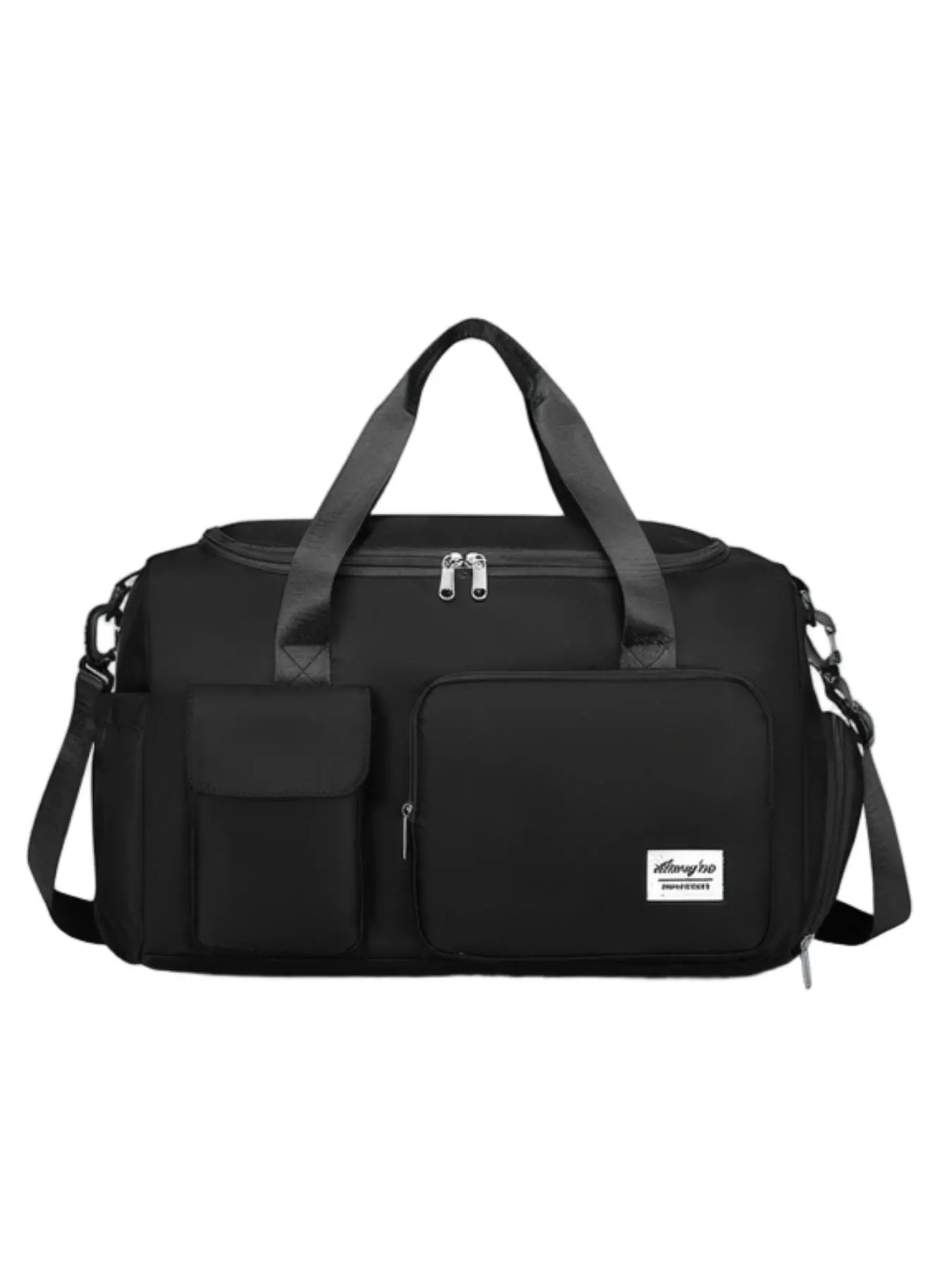 Portable Travel Bag with Shoe Compartment, Large Capacity Travel Organizer, Multifunctional Travel Storage Bag for Shoes & Sports Gear