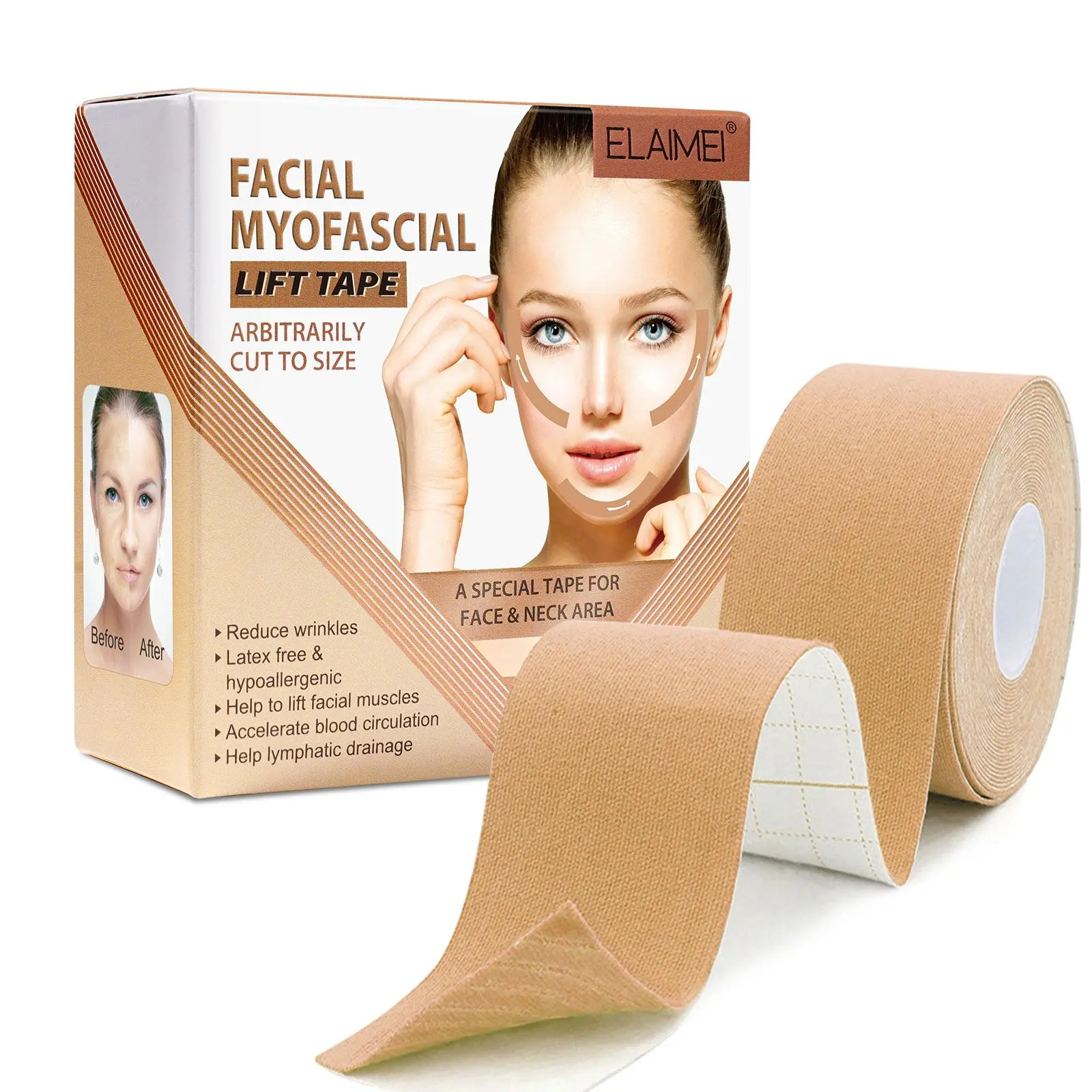 Gentle Facial Lifting Tape, Face Care Belt for Firming Skin, Face Care Tool for Women, Skin Care Products for Daily Use, Christmas, Christmas Gift