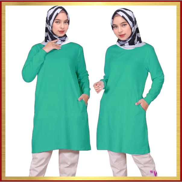 Product Introduction of kaos tunik wanita polos ukuran XL fit to XXL dan 3XL 3