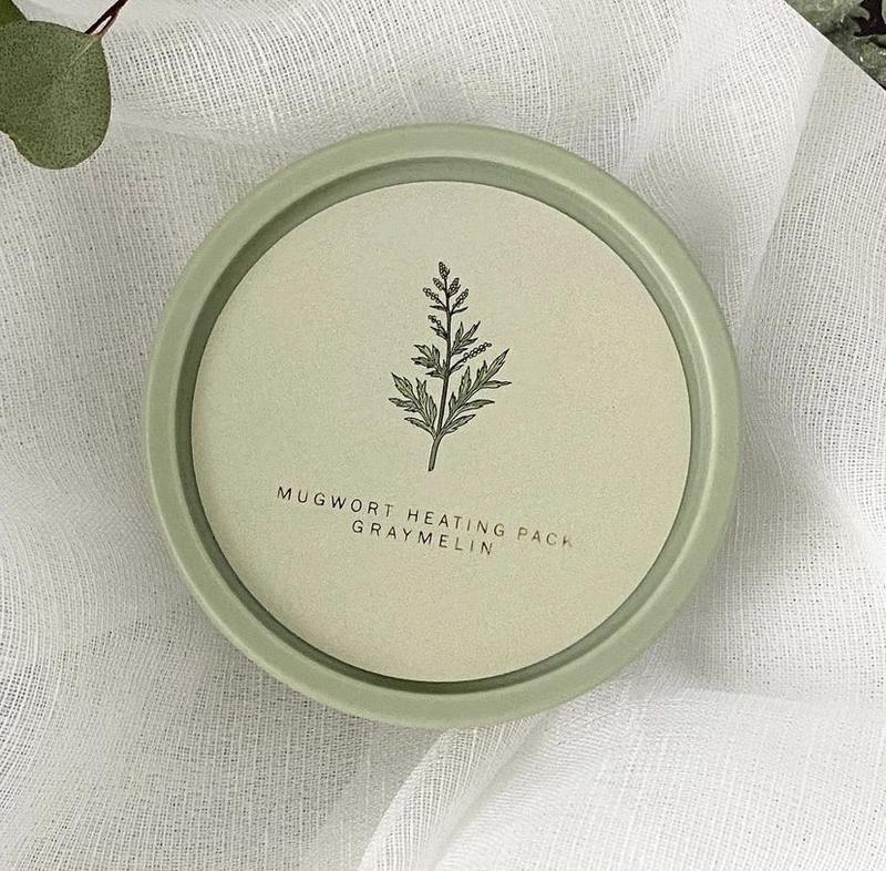 Mặt Nạ Ngải Cứu Graymelin Mugwort Heating Pack 100g Làm Sạch Da Mask Nữ 7