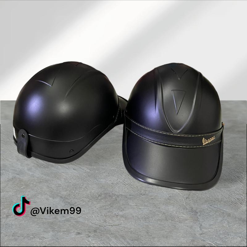 Nón Bảo Hiểm vespa full đen Nón NAM