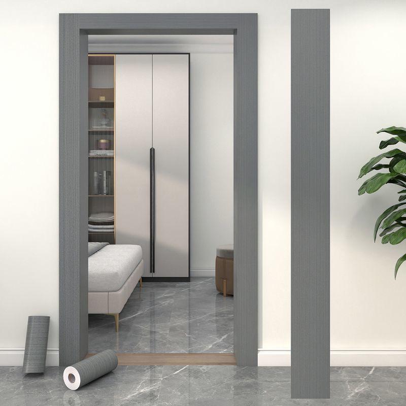 Product Introduction of Gray By Frame By Edge Wood Grain Sticker Self-Adhesive Waistline Skirting Line Window Sill Frame Decoration Renovation Waterproof Edge Wrapping Paper 0