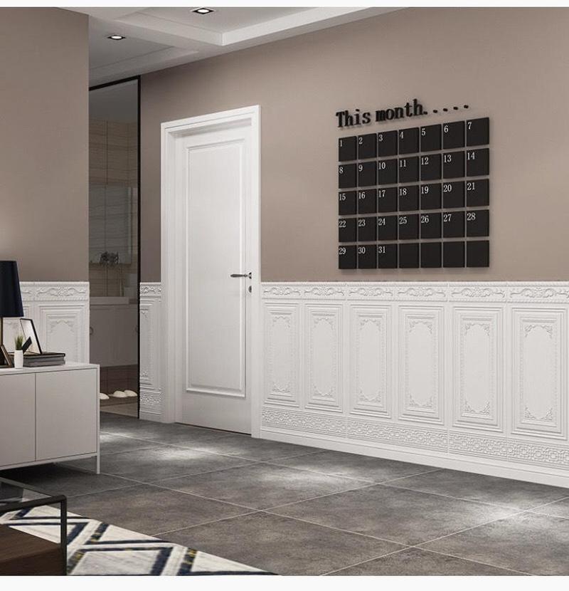 Product Introduction of xốp dán chân tường kích thước 90x70 cm, mặt sau có sẵn keo 6
