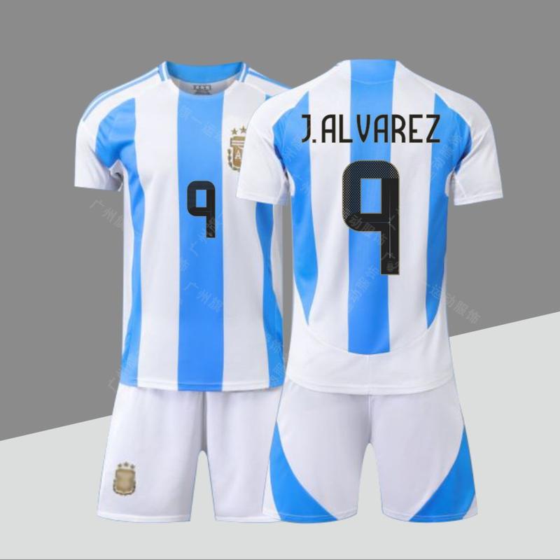Áo Thi Đấu Argentina, SốMassey 2425 Tòa án nhà mới, Số 10Bộ đồ đá bóng, 22 Lautaro, Phù hợp với người lớn và trẻ em, Thông Dụng 9