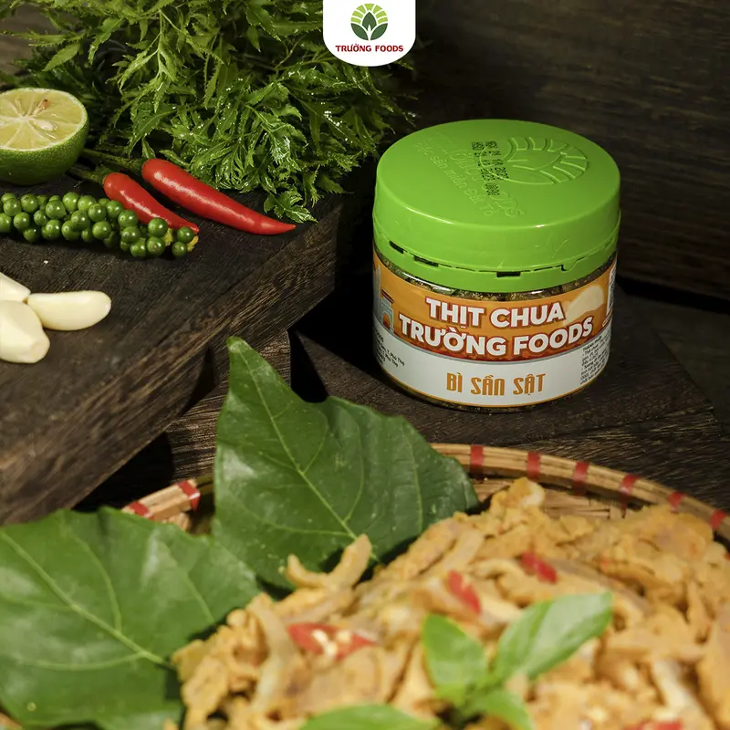 Trường Foods Combo 3 Hộp Thịt Chua Bì Sần Sật 180g/ Hộp 5