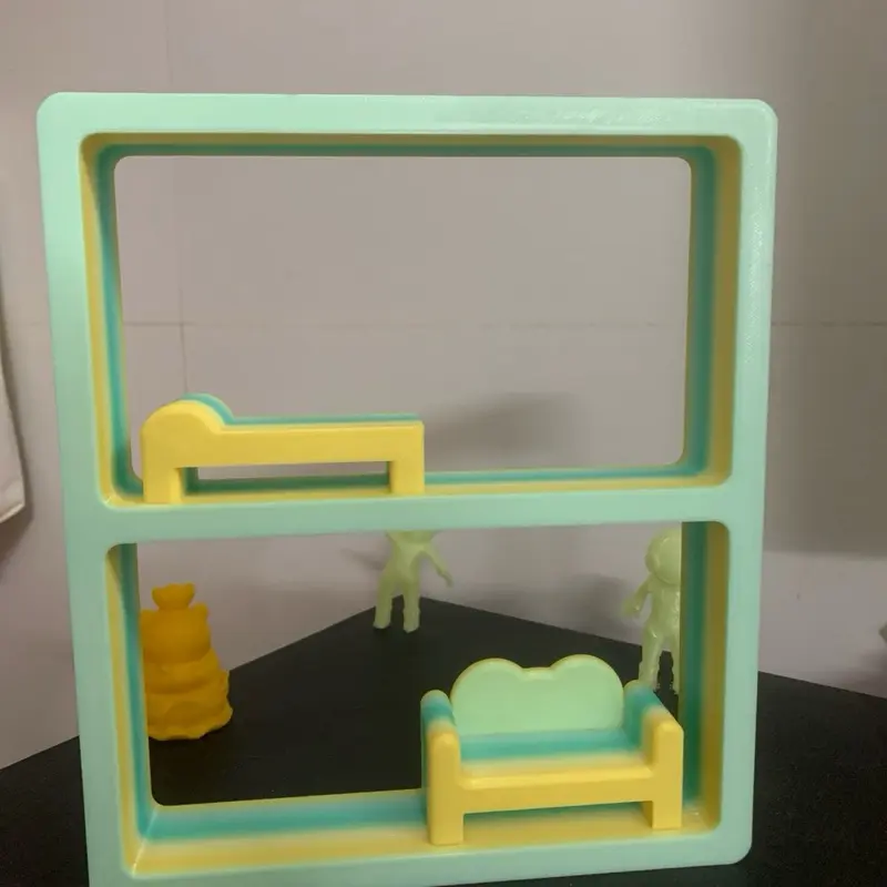 Smiski nhà phụ kiện in 3d 5