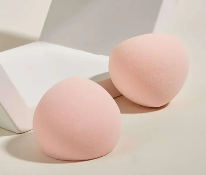 2pc Peach Mallow Makeup Sponge Sponges & Applicators Set Smooth Flawless Cosmetic 0