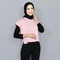 Gambar Zeea Outer Sport Olahraga Wanita Muslimah Hayfa P Fathia - pink dari Zeea Store_NEW Kota Cimahi 1 Tokopedia