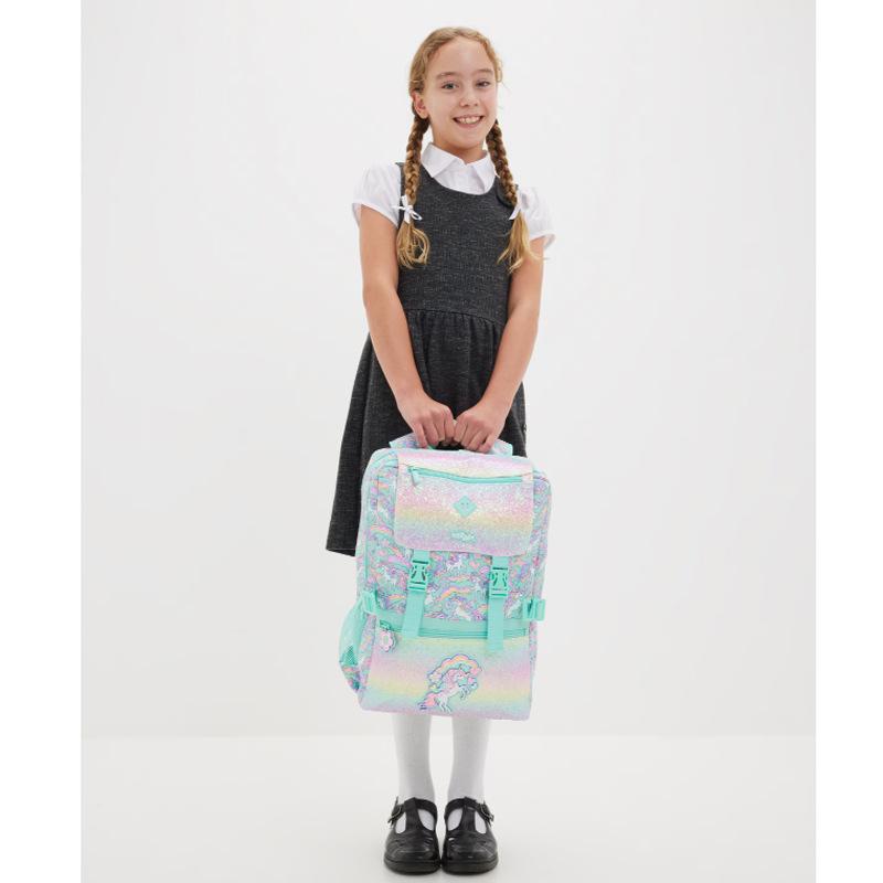 Product Introduction of Australian Smiggle Large Schoolbag Primary and Secondary School Children Backpack Children Outdoor Leisure Bag Large Capacity 8