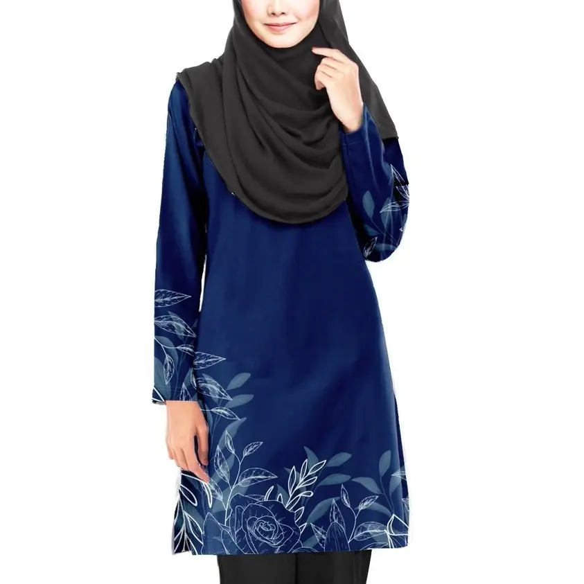 Fashion New Muslim Clothing Muslim Shirt Muslim T-shirt Family Set Series Muslim Long Skirt/POLO Shirt/Long Sleeve/Short Sleeve