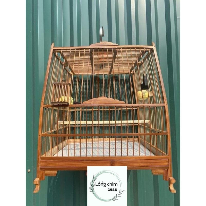 Lồng Chim Chào Mào Thái Đấu . Khung Lồng Chào Mào Tự Giáp . Rễ Lắp Giáp Ưa Nhìn ,Bền Đẹp .