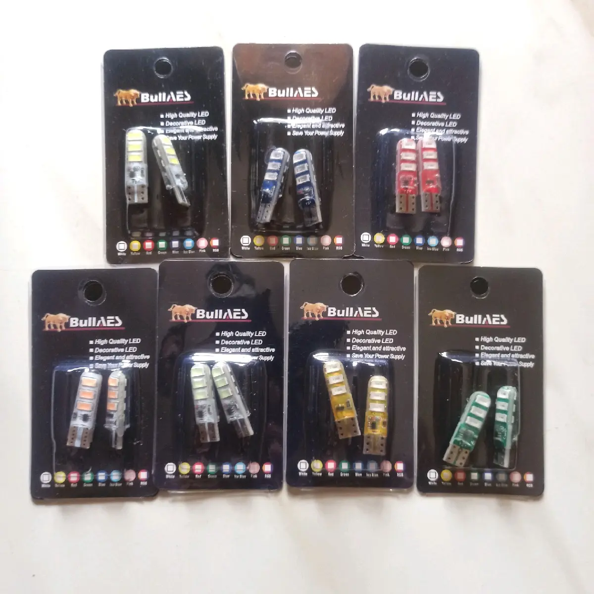 ( 2 Pasang / 4 Biji ) Lampu Hias LED Senja Sein Jelly KEDIP STROBO 12 Volt DC