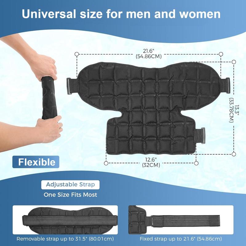 Product Introduction of Shoulder Ice Pack Wrap, Reusable Cold Pack for Men and Women, Hot Cold Compress for Shoulder, Sports & Outdoor Accessories 1