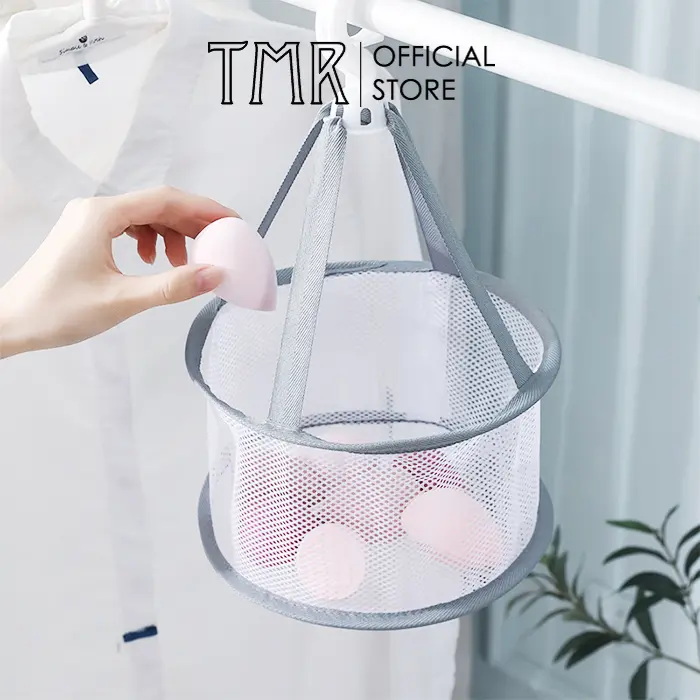 Lưới Phơi Khô Cọ Trang Điểm TMR Đa Năng, Hình giỏ tiện lợi, Tránh rơi, Nhanh khô, Sạch sẽ và vệ sinh Kệ 7