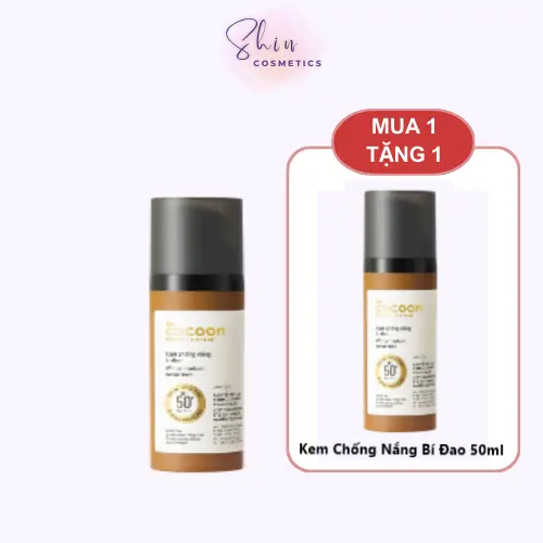 [Mua 1 Tặng 1 - Chọn Đúng Phân Loại] Kem Chống Nắng Bí Đao Quang Phổ Rộng Cocoon 50ML SPF 50 + PA ++++