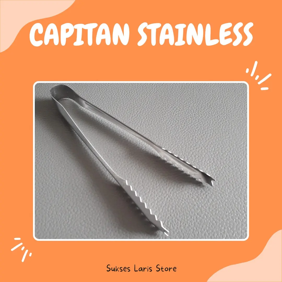 CAPIT STAINLESS KUE MAKANAN ES BATU | CAPITAN STAINLESS SERBAGUNA | JAPITAN STAINLESS SERBAGUNA