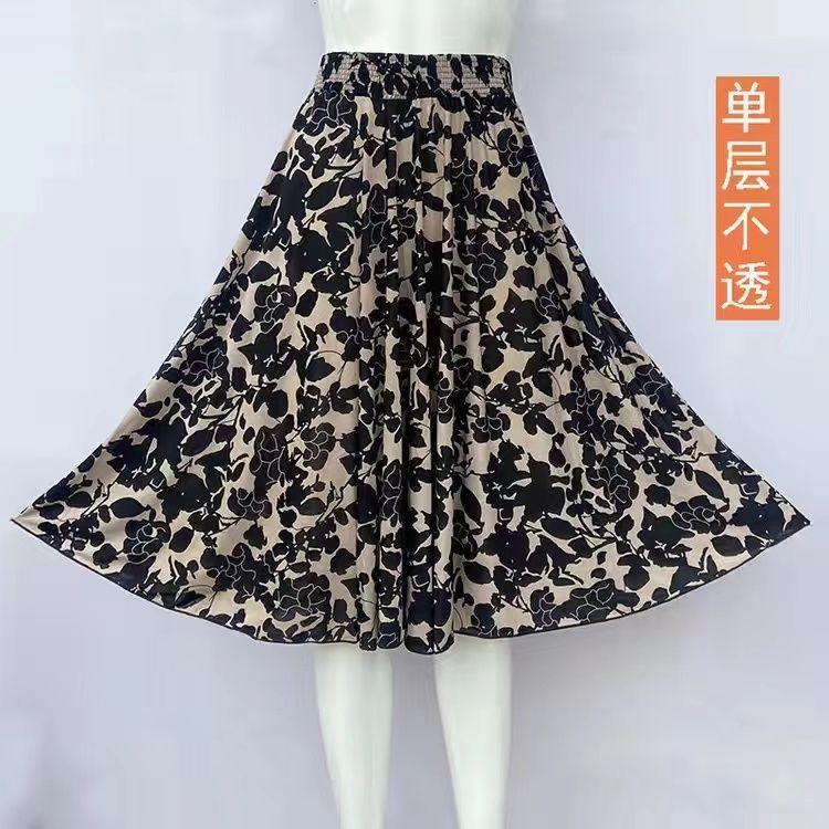 Product Introduction of Váy Mới Cho Mẹ TRUNG NIÊN, Cạp Cao Co Giãn, Thiết Kế Hoa, Thích Hợp Cho Mùa Hè, Dài Trung Bình 72 Dài, Thích Hợp Cho Múa Vuông, Chất Liệu Mỏng, 2024 29