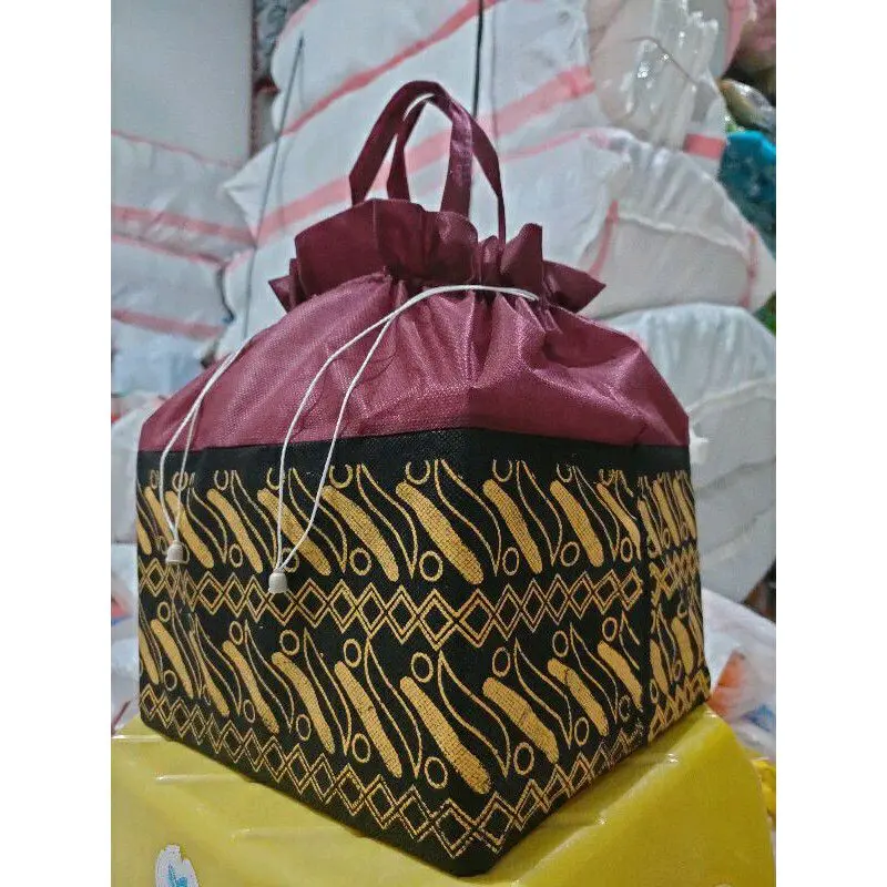 TAS HAJATAN SERUT,TAS BERKAT ,TAS SERUT BATIK 12 BIJI 3