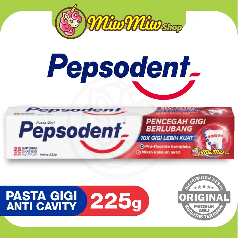 PEPSODENT Pasta Gigi Pencegah Gigi Berlubang (Anti Cavity Tooth Paste) 3