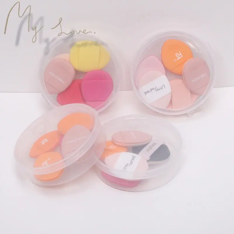 Mini Finger Puff Foundation BB Cream Concealer Dual-use Makeup Mini Thumb Cushion Puff