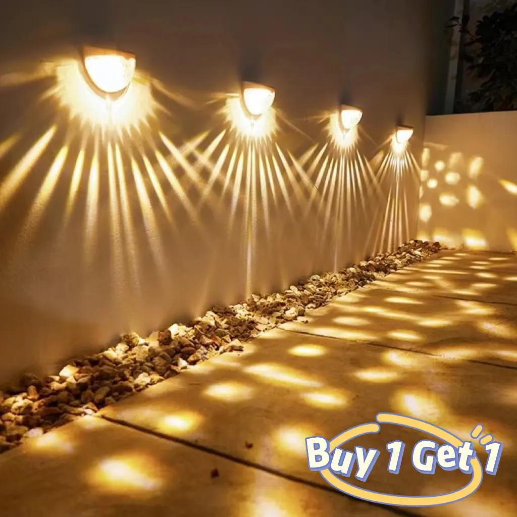 Đèn Hàng Rào Năng Lượng Mặt Trời, Sử Dụng Ngoài Trời, Không Thấm Nước, Đèn Bệ, Đèn Ngủ, Cho Vườn Nhà, Bước Cầu Thang, Bài Đăng, Tường, Cảnh Quan