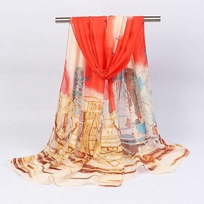 Product Introduction of Khăn Choàng Voan Tức Thì, Parsimonious, 50 * 150cm, Thời Trang Nữ, Khăn Trùm Đầu Hồi Giáo, Turba, WJ1042-11 16