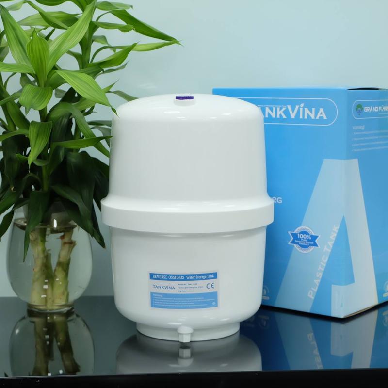 Bình áp máy lọc nước ro Tankvina 4.0G,3.2G bằng nhựa cho tất cả các máy lọc nước RO 2