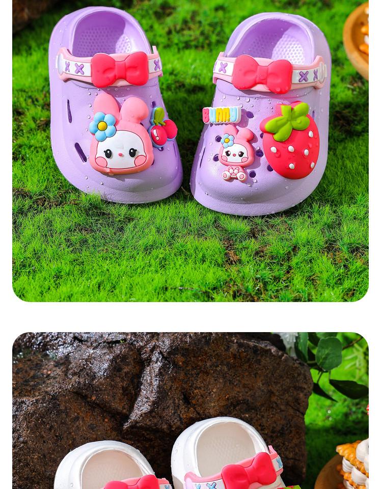 Product Introduction of Boys and Girls Cartoon Home Soft Bottom Non-Slip Sandals 24