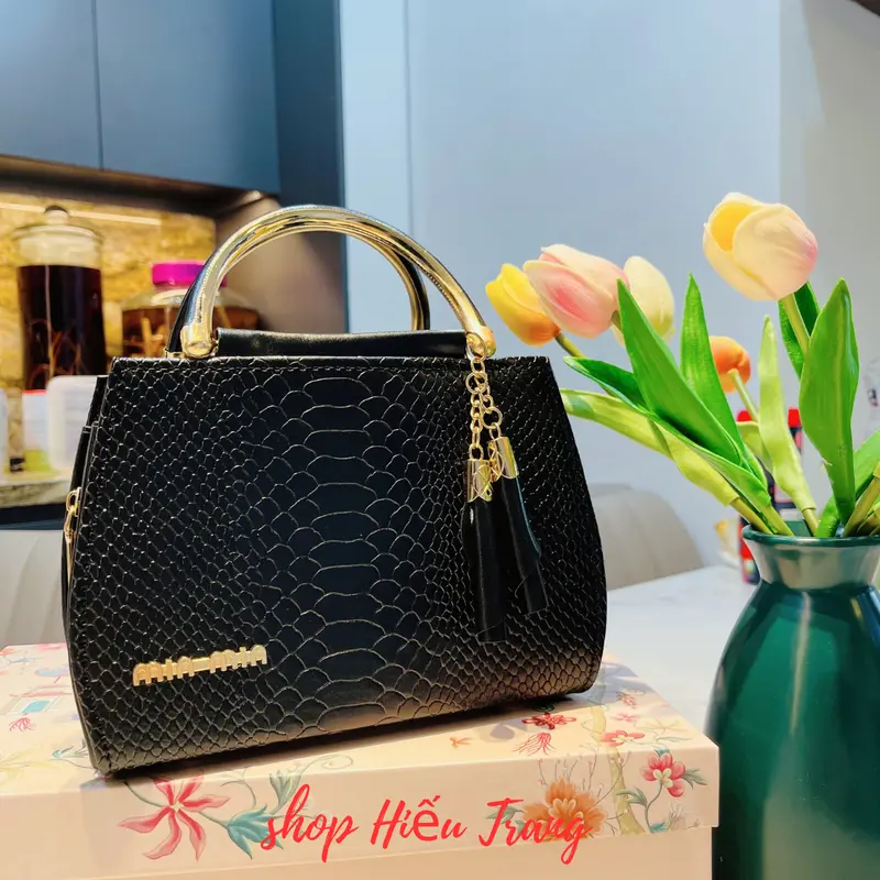 Túi Xách Da cao cấp đeo chéo xách tay R9 (Món quà tặng mẹ) Bag Nữ 2