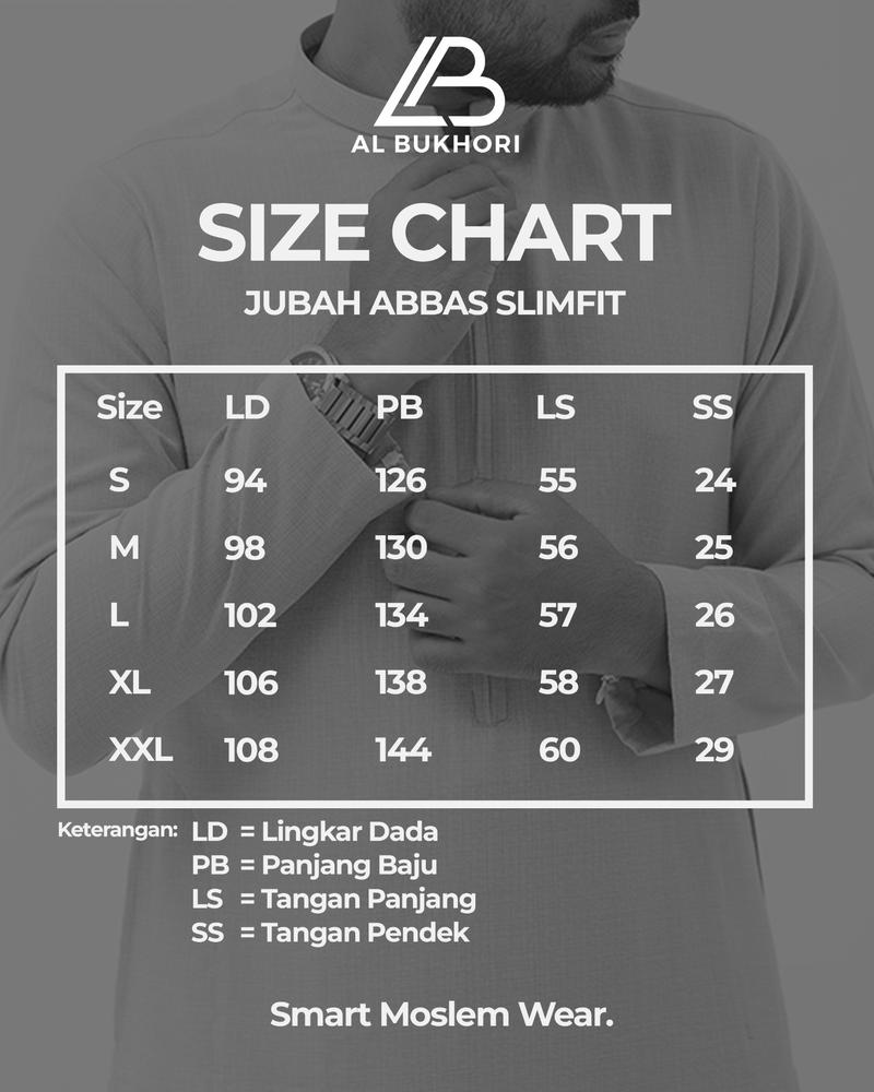 Product Introduction of Al Bukhori - Anti UV Jubah Gamis Thobe Slimfit Pria Dewasa Premium Lengan Panjang - Jubah Abbas 0