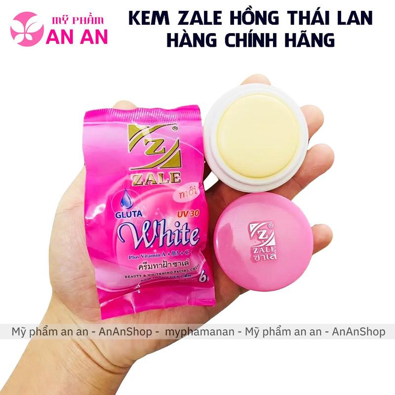  Kem Zale Hồng Thái Lan 6gr dưỡng da hàng chính hãng -Làm Đẹp Da Skincare Chăm Sóc Da Dưỡng Ẩm Da Women Nữ 