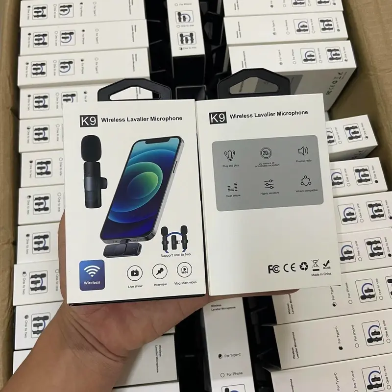 Mic thu âm K9 lọc âm giảm tiếng ồn 2