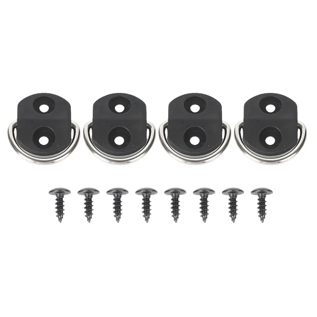 4Pcs Car Trunk Cargo Netting with Screws for Organization & Not Slip Solution