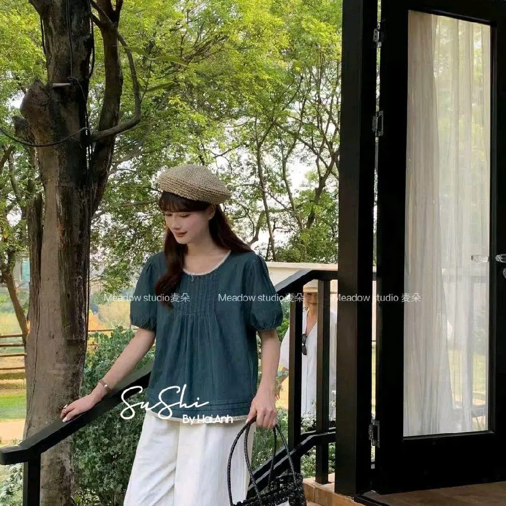 Áo kiểu a16023 a16024 - GIA TIKTOK CAO HƠN 15,20k/1SP so với (f)