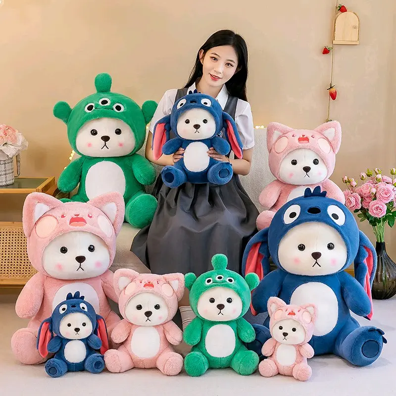 Boneka Teddy Bear Kostum Hoodie Beruang Lotso Viral Hadiah Dolls 2