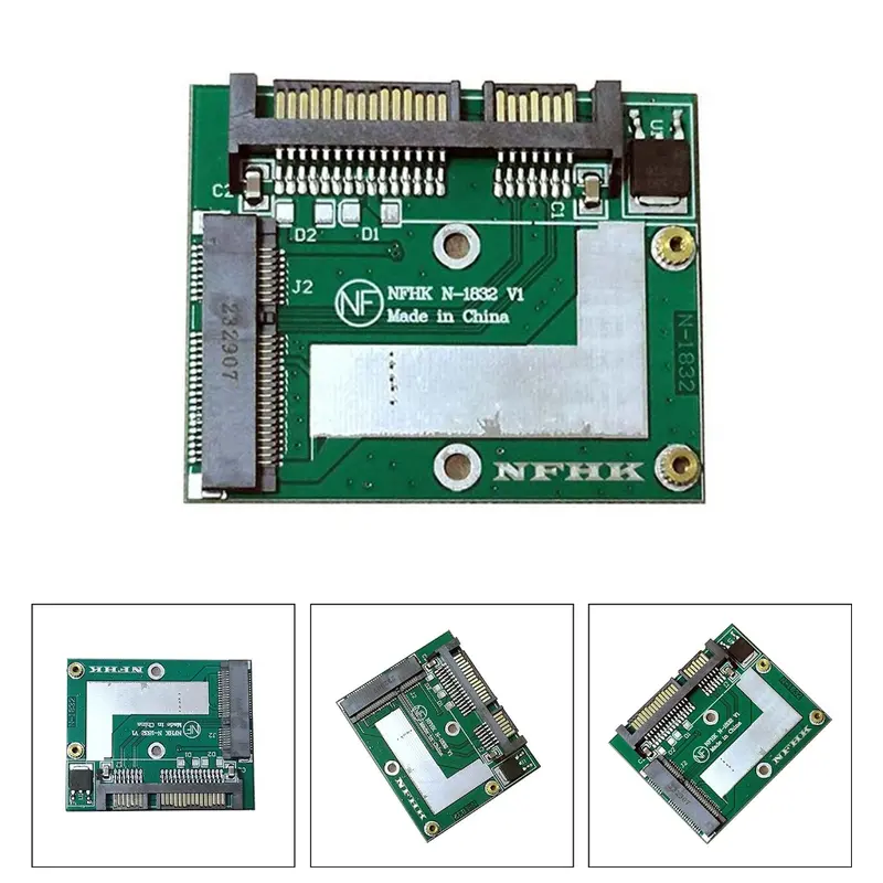 Bộ Chuyển Đổi mSATA sang 2,5in SATA3, Hỗ trợ 30x50mm mSATA SSD, Chuyển đổi sang Module mở rộng 2,5in SATA6.0Gbps tiêu chuẩn 2