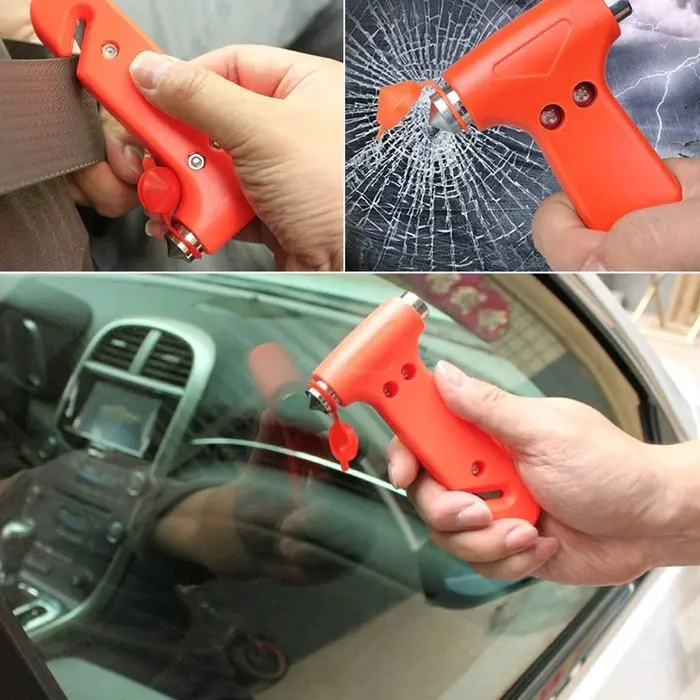 Palu Kaca Mobil Alat Bantu Pecah Kaca Mobil Car Hammer Safety Kendaraan