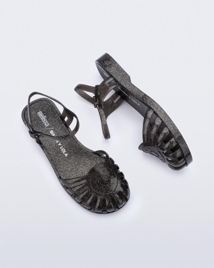 Product Introduction of Summer 2024 new Melisa Baotou women's Roman shoes Hollowed-out spider Jelly shoes casual flat sandals 2