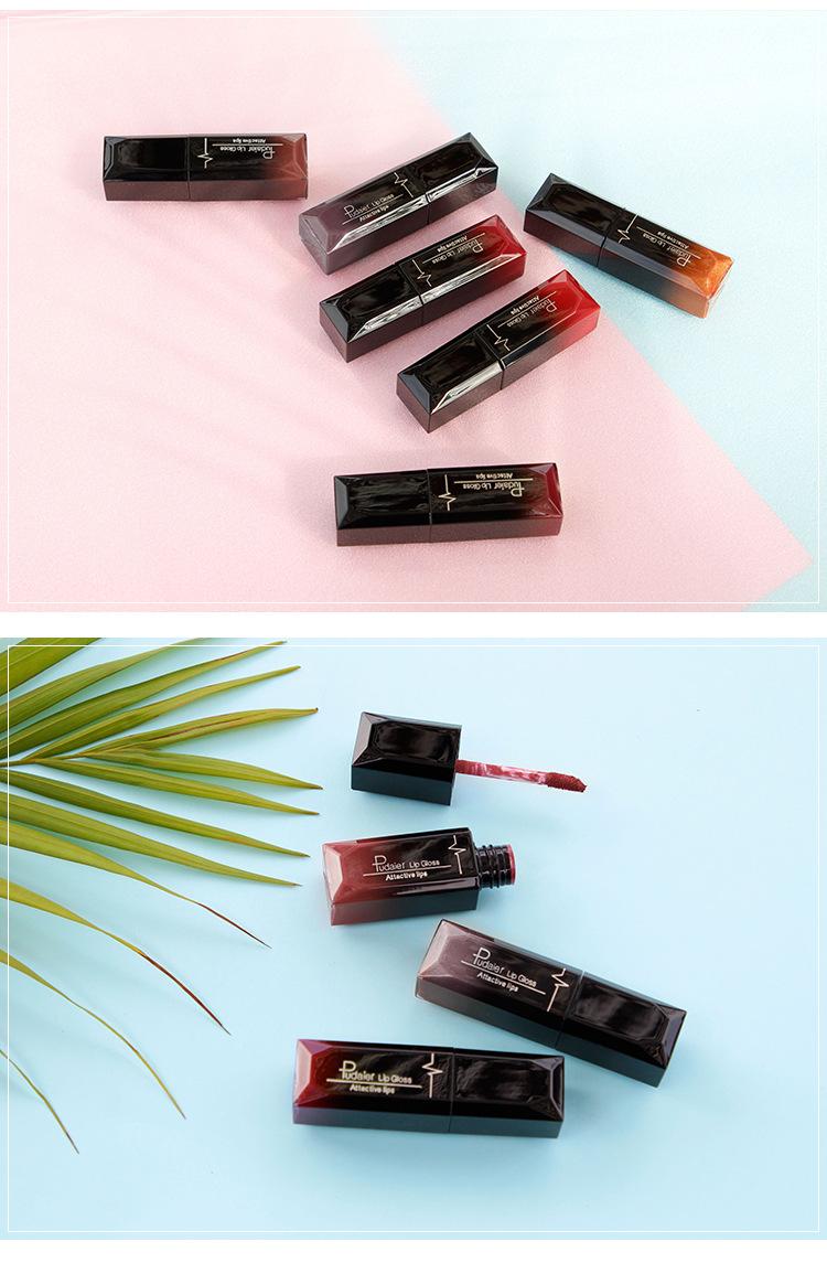Product Introduction of liquid lipstick doesn't fade easily and can be used as both lipstick and lip gloss. lightweight, and easy to apply to the skin, making it a cost-effective choice. Selena  has also used this lipstick. gomez makeover  glazed muted  color  lippies 12