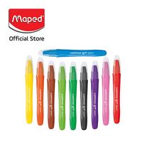 Gambar Maped Gel Crayon set 10 free kuas - Spesifikasi dari Maped Store Kota Administrasi Jakarta Timur 3 Tokopedia