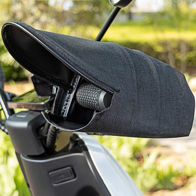 Product Introduction of Cycling Sun Protection Gloves Sunshade Waterproof Windproof Handlebar Cover 9
