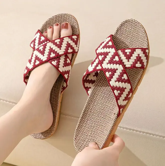 Form dài giảm 1 size -DÉP CÓI đi biển, đi chơi, đi trong nhà chống trơn trượt, họa tiết xinh xắn DE52 DéP Nữ Shoes GiàY
