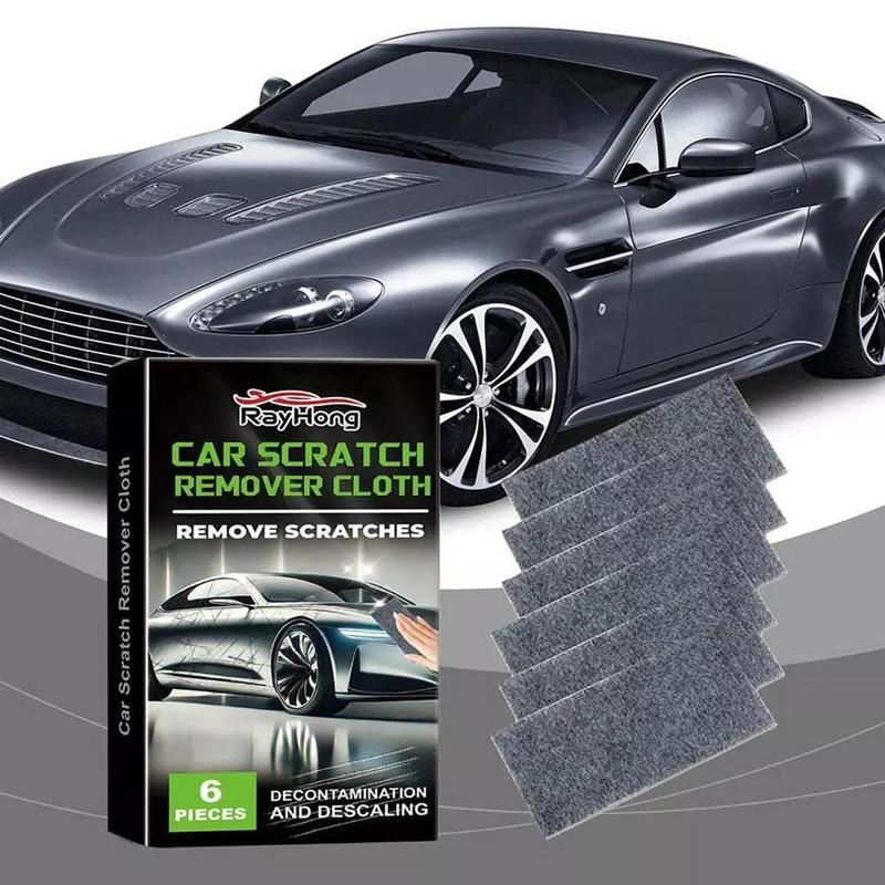 Product Introduction of 6pcs Nano Sparkle Car Cloth For Scratches Nano Magic Scratch Remover Cloth 10