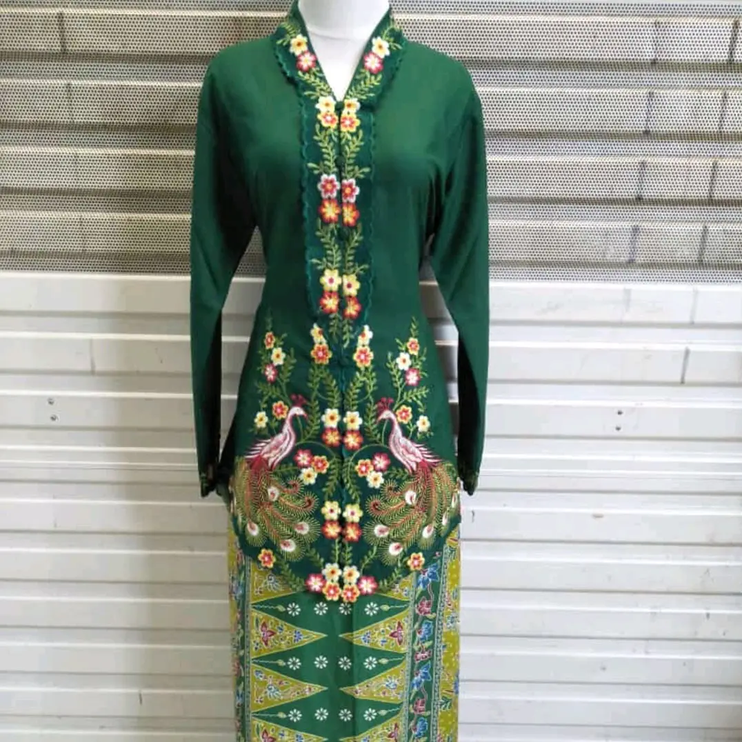 setelan kebaya encim cendrawasih/katun Ima premium/kebaya encim Katun