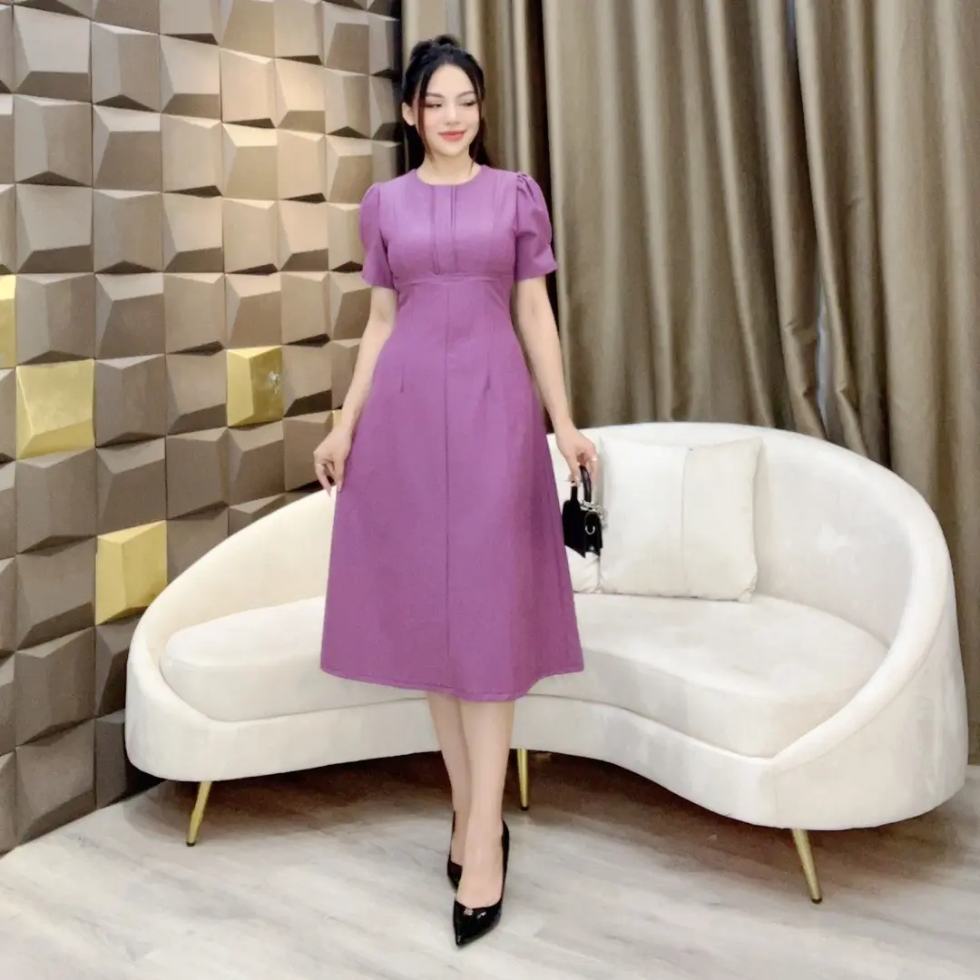 Váy dáng A nhẹ mát không nhăn _ V115